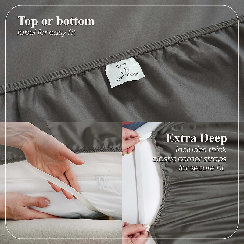 SUPERIOR® Pavo Refined Z Hem 700tc Sheet Set