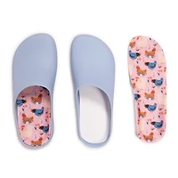 Muk Luks Garden Womens Round Closed Toe Clogs