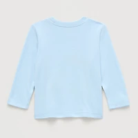 Okie Dokie Baby Boys Crew Neck Long Sleeve Regular Fit Graphic T-Shirt