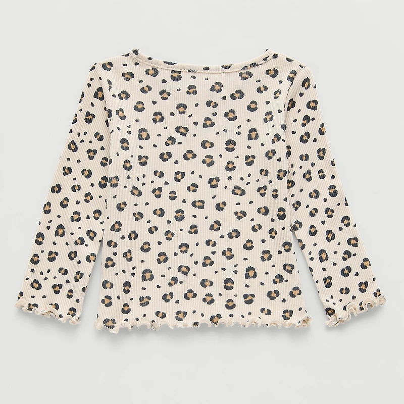 Okie Dokie Baby Girls Crew Neck Long Sleeve T-Shirt