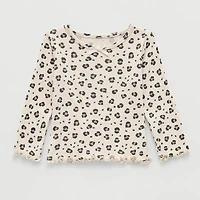 Okie Dokie Baby Girls Crew Neck Long Sleeve T-Shirt