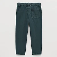 Okie Dokie Toddler & Little Boys Adjustable Waist Barrel Leg Jean