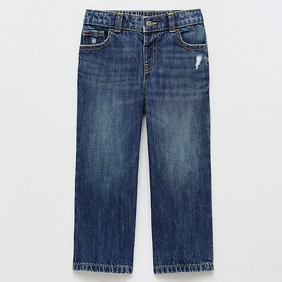 Okie Dokie Toddler & Little Boys Adjustable Waist Relaxed Fit Jean