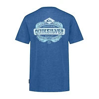 Quiksilver Big Kid Boys Crew Neck Short Sleeve Regular Fit Graphic T-Shirt