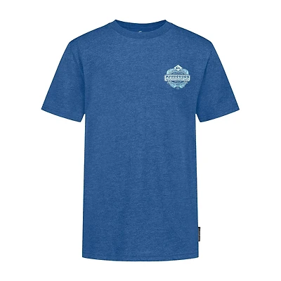 Quiksilver Big Kid Boys Crew Neck Short Sleeve Regular Fit Graphic T-Shirt