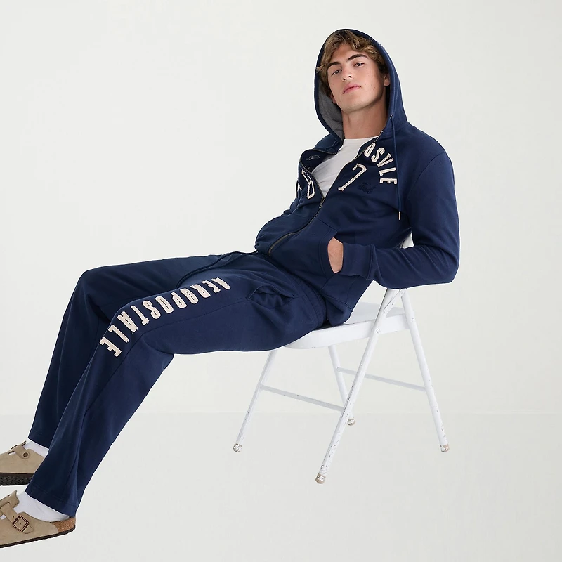 AEROPOSTALE Mens Long Sleeve Zipper Hoodie