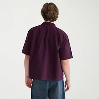 AEROPOSTALE Mens Short Sleeve Boxy Fit Button-Down Shirt