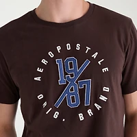 AEROPOSTALE Mens Crew Neck Short Sleeve Regular Fit Graphic T-Shirt