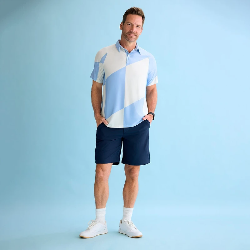 Xersion Athletic Mens Short Sleeve Polo Shirt