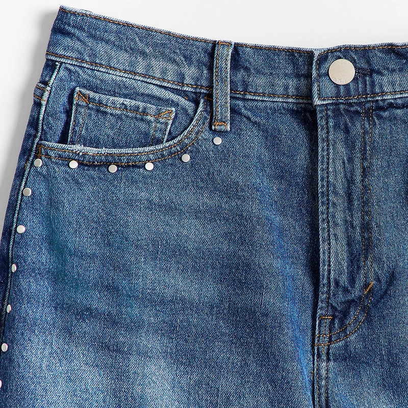 A.N.A A-Line Womens Highest Rise 5" Denim Short