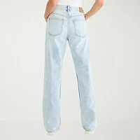 AEROPOSTALE Womens Juniors Highest Rise Relaxed Fit Jean