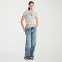 AEROPOSTALE Womens Juniors Low Rise Baggy Fit Jean
