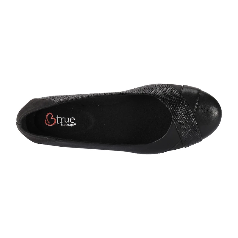 Btrue By Baretraps Kaylee Womens Round Closed Toe Slip-On Shoe