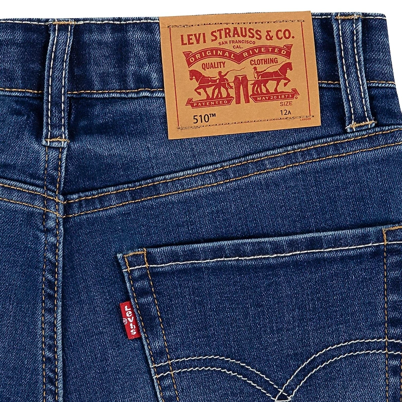 Levi's® Big Kid Boys Stretch Fabric 510™ Skinny Fit Denim Jean