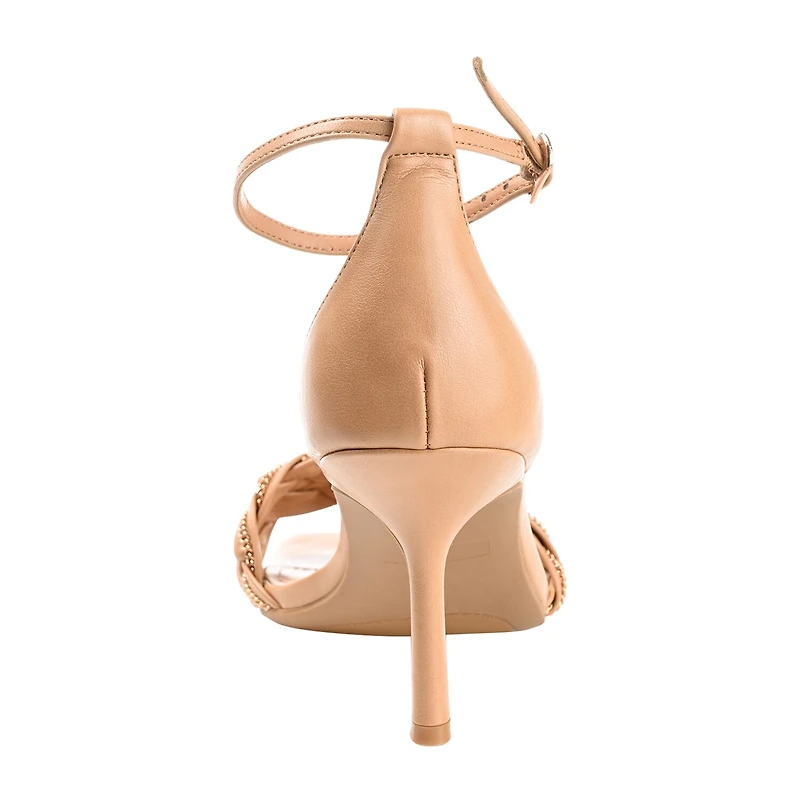 Journee Collection Mabella Womens Round Open Toe Stiletto Heel Pumps