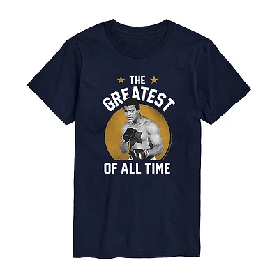 Muhammad Ali Mens Crew Neck Short Sleeve Classic Fit Graphic T-Shirt