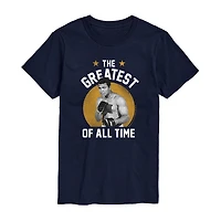 Muhammad Ali Mens Crew Neck Short Sleeve Classic Fit Graphic T-Shirt