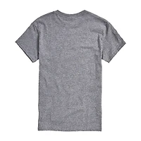 Mens Crew Neck Short Sleeve Classic Fit Peanuts Snoopy Graphic T-Shirt