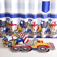 CHF Trains And Trucks Bath Rug