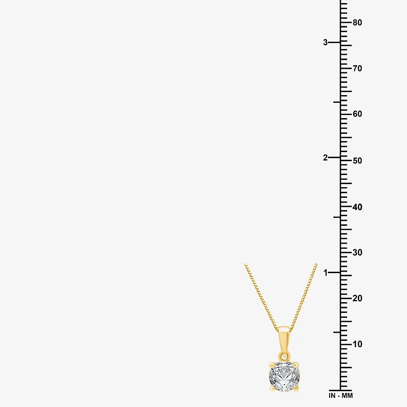 3 CT. T.W. Lab Grown White Diamond 14K Gold Round Jewelry Set