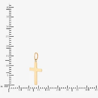 Unisex Adult 14K Gold Cross Pendant