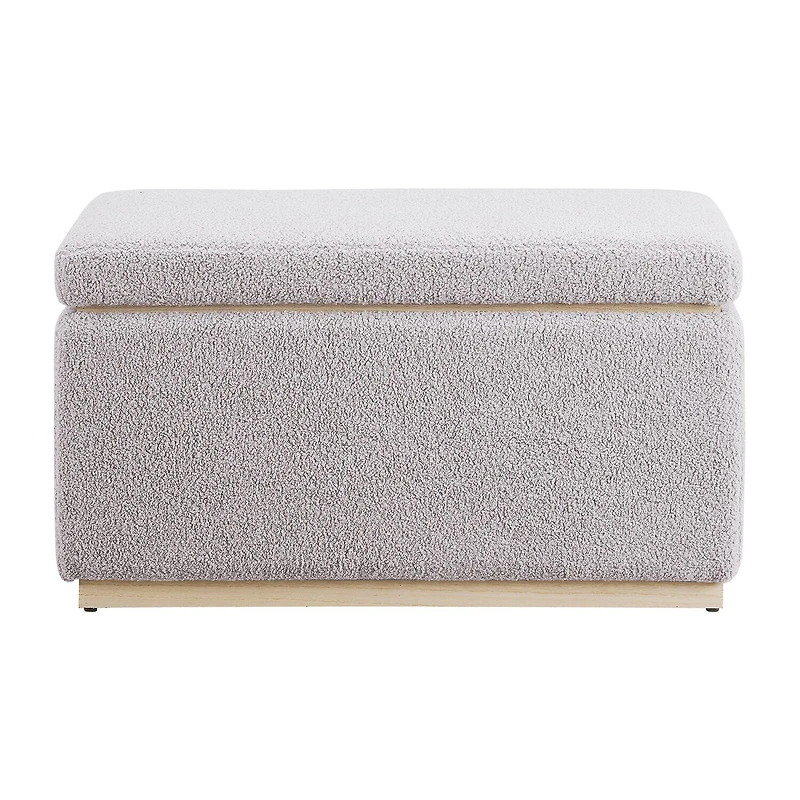 Berlinda Sherpa Rectangular Storage Ottoman