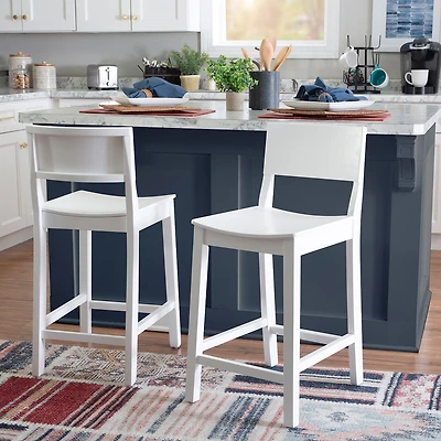 Linon Kearney 2-pc. Counter Height Bar Stool