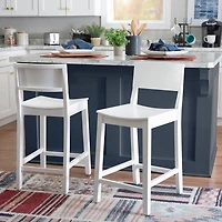 Linon Kearney 2-pc. Counter Height Bar Stool