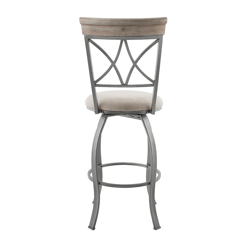 Linon Thornridge Swivel Bar Stool