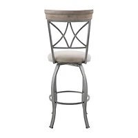 Linon Thornridge Swivel Bar Stool