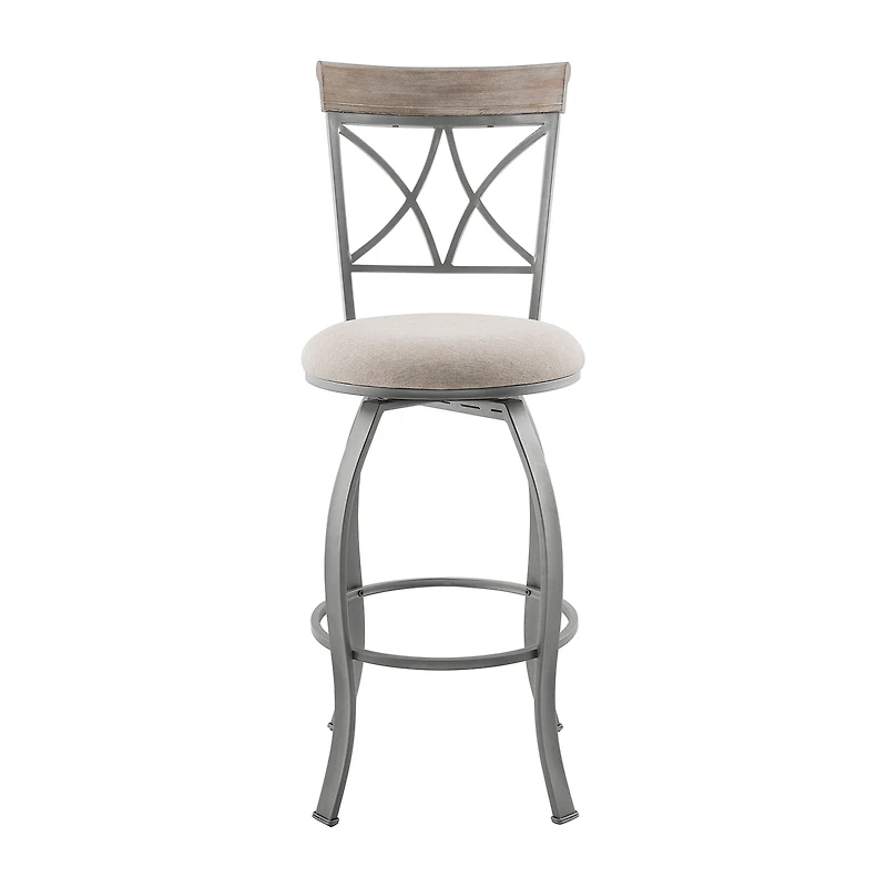 Linon Thornridge Swivel Bar Stool