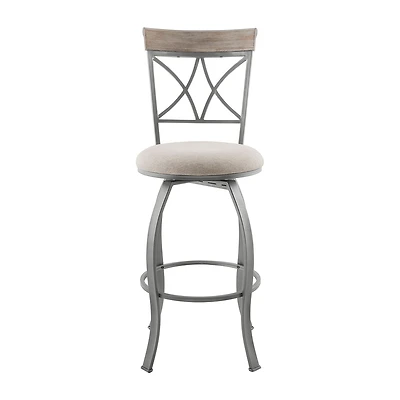 Linon Thornridge Swivel Bar Stool