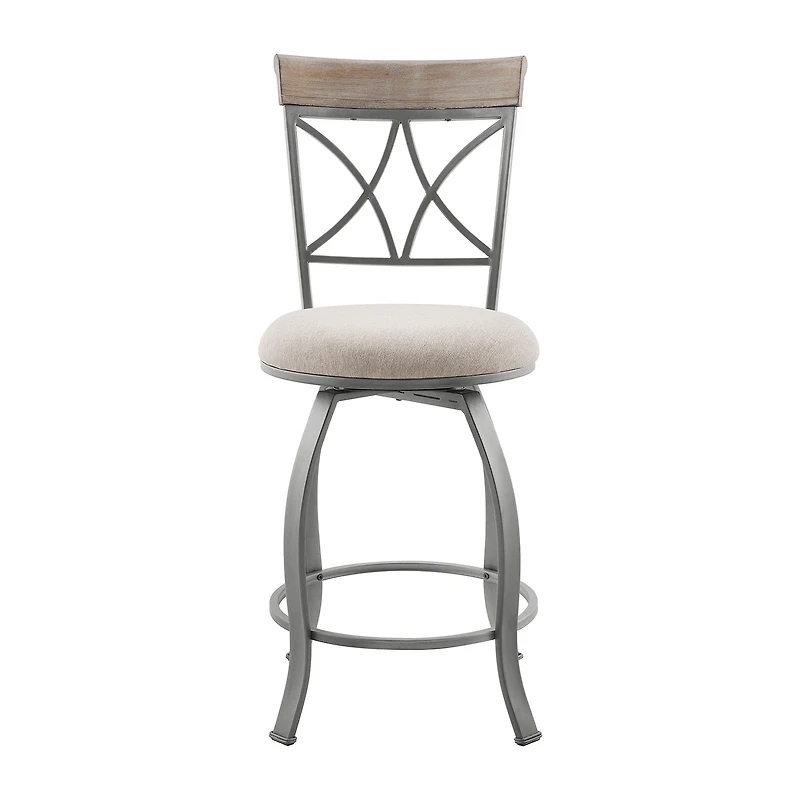 Linon Thornridge Counter Height Swivel Bar Stool