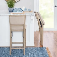 Linon Kirkwood Counter Height Bar Stool