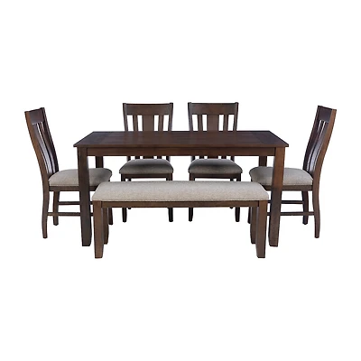 Linon Amaia 6-pc. Rectangular Dining Set