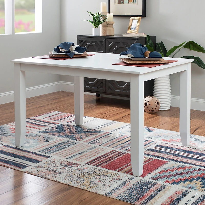 Linon Ternier Rectangular Wood-Top Dining Table