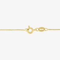 G-H / Si2-I1) Womens 1/ CT. T.W. Lab Grown White Diamond 14K Gold Over Silver Sterling Silver Cross 18 Inch Pendant Necklace
