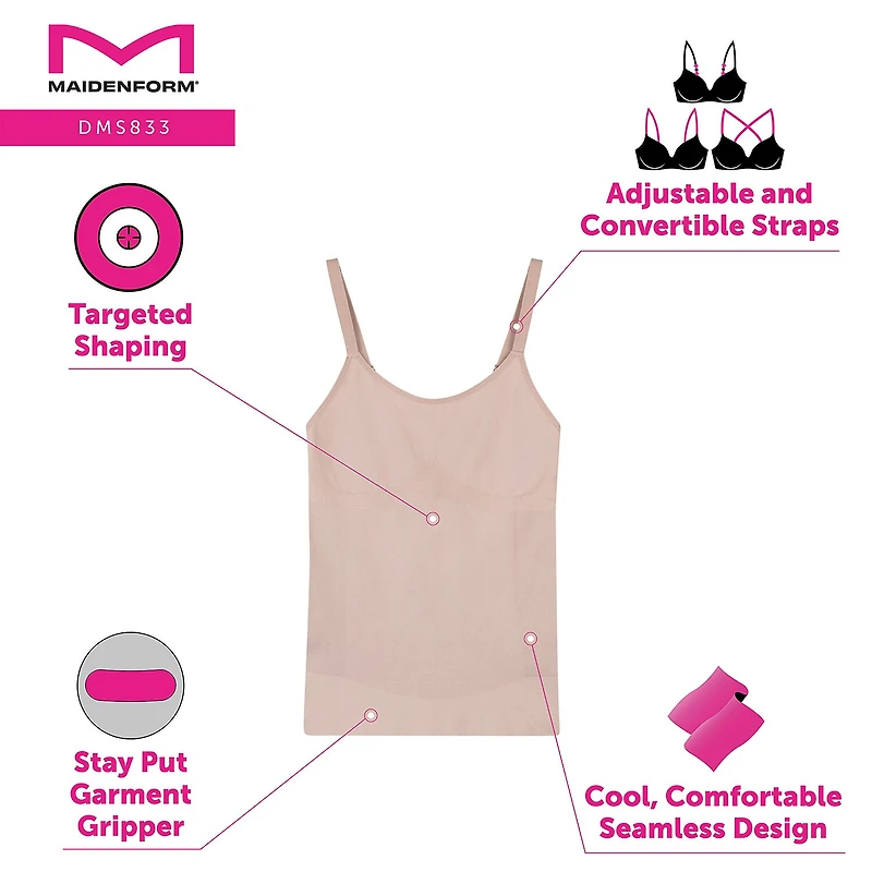 Maidenform Seamless Shapewear Camisole Dms833