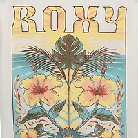 Roxy Big Kid Girls Crew Neck Short Sleeve Oversized Graphic T-Shirt