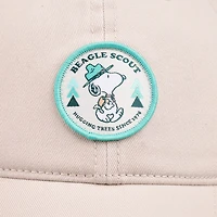Peanuts Mens Snoopy Eagle Scout Baseball Cap