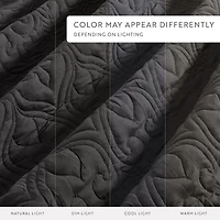 Casual Comfort Premium Ultra Soft Damask Pattern Quilted Coverlet Set