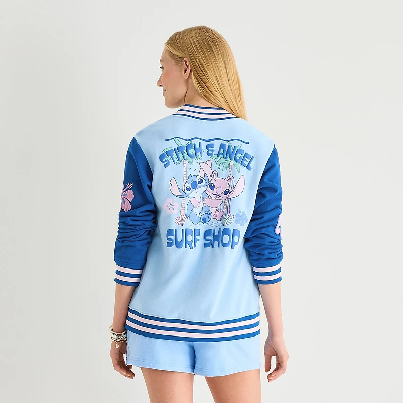 Stitch Womens Juniors Bomber Jacket