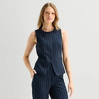 a.n.a Womens Round Neck Sleeveless Vest