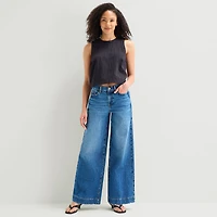 a.n.a Womens Crew Neck Sleeveless Shell