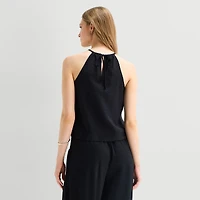 a.n.a Womens Halter Neck Sleeveless Tank Top
