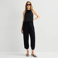 a.n.a Womens Halter Neck Sleeveless Tank Top
