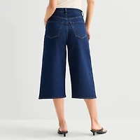 a.n.a Womens Denim Culotte Jean