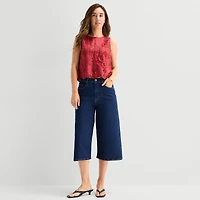 a.n.a Womens Denim Culotte Jean