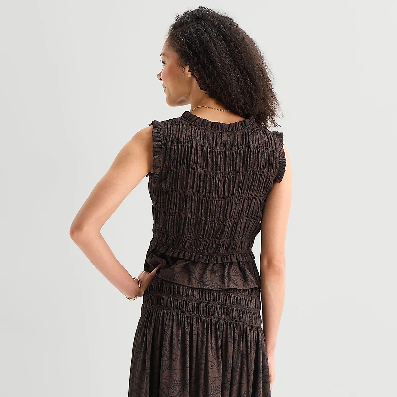 a.n.a Womens V Neck Sleeveless Vest