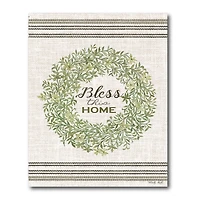 Courtside Market Bless This Home Canvas Art